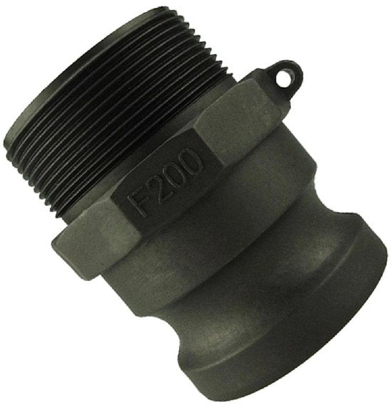 Connettori a Camlock in Polipropilene 1" - Adattatore Maschio Coupler