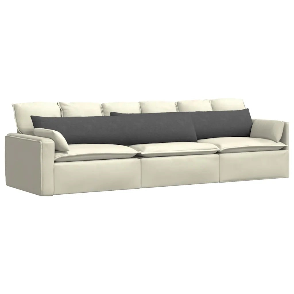 Cuscini da Divano 2 pcs Grigio scuro 200 x 40 cm