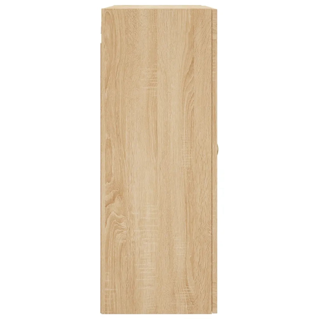 Armadietti a Parete 2 pz Rovere Sonoma in Legno Multistrato CFW5558038