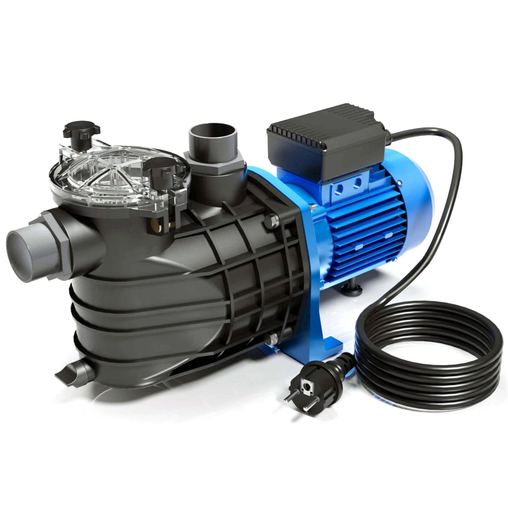 Pompa piscina per ricircolo e filtraggio 34800 l/h 3000 W Pompa di circolazione