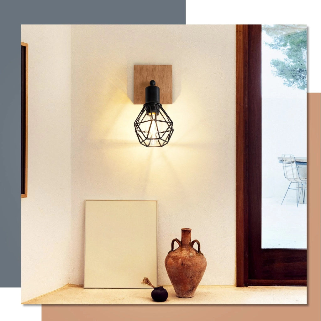 ZMH Faretto da soffitto neri metallo orientabili 350° max 40W LED per corridoio soggiorno camera letto cucina