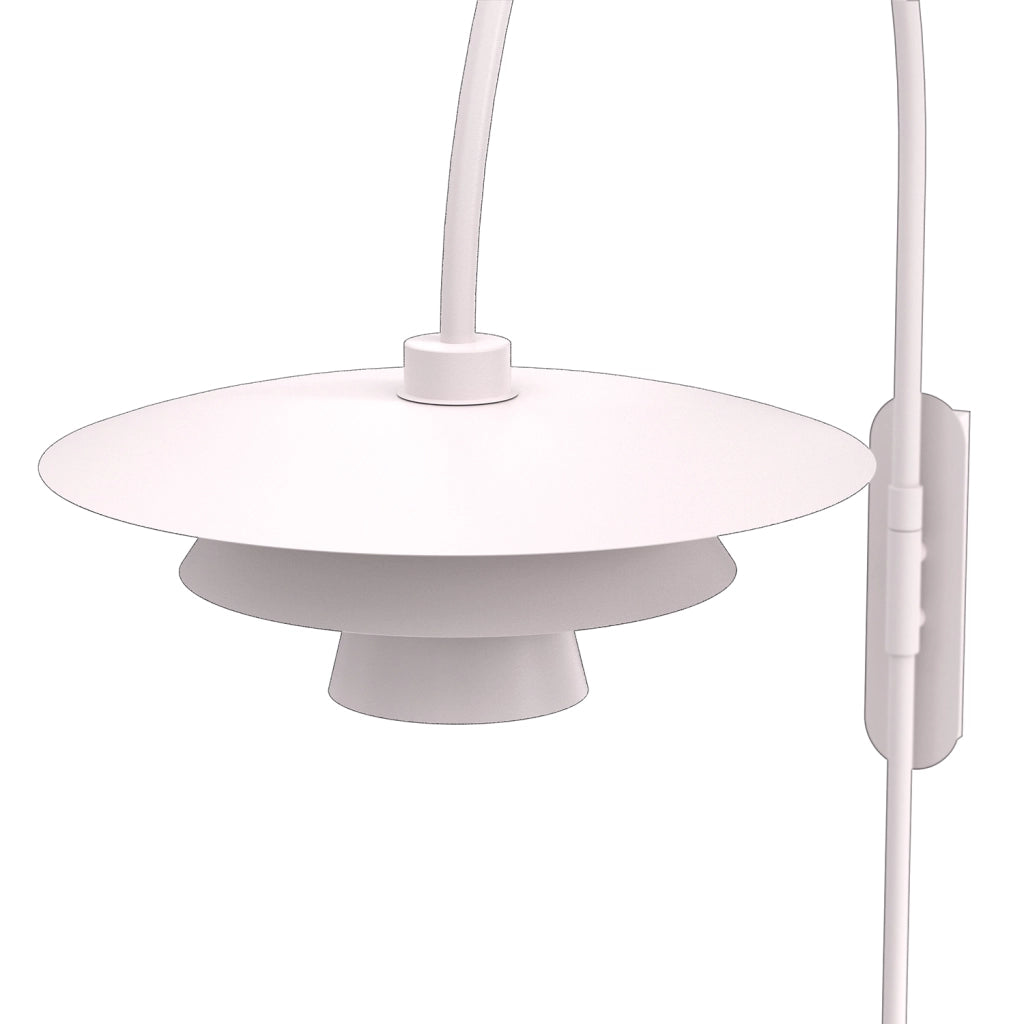 Applique da parete Plato 1xE27 metallo cashmere Luminex