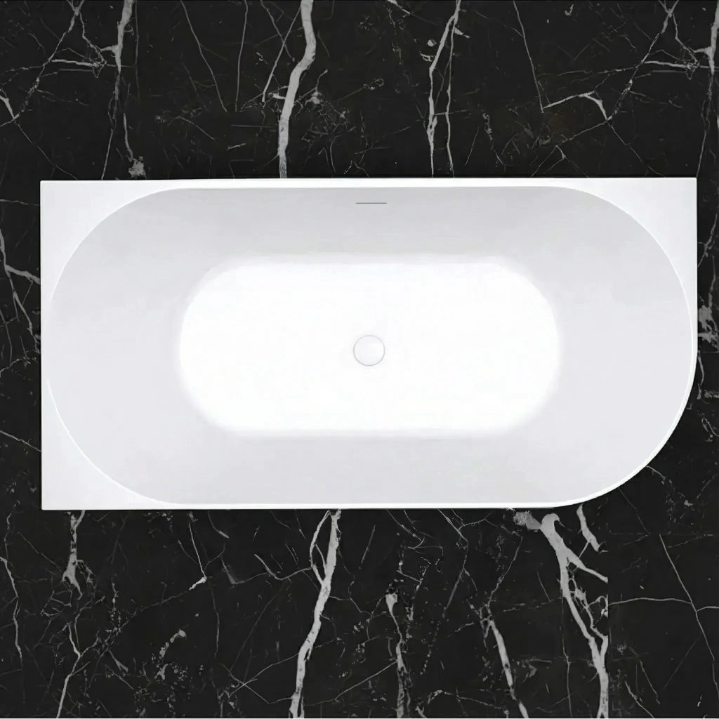 Vasca Da Bagno Angolare In Acrilico Bellanto Slim 170 Sinistra