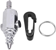 Attrezzo per immersioni in acciaio inossidabile - Boccia per immersioni professionale - Bocchetta per iniezione dell'elio - Per attività acquatiche - Mini/portatile - Inclusa la cerniera - Pistola dell'aria