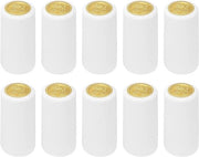 Capsule di espansione per bottiglie di vino, capsule espandibili in forma di uva, bianche, 30 x 60 mm, 100 pezzi, adatti per cantina e cucina a casa
