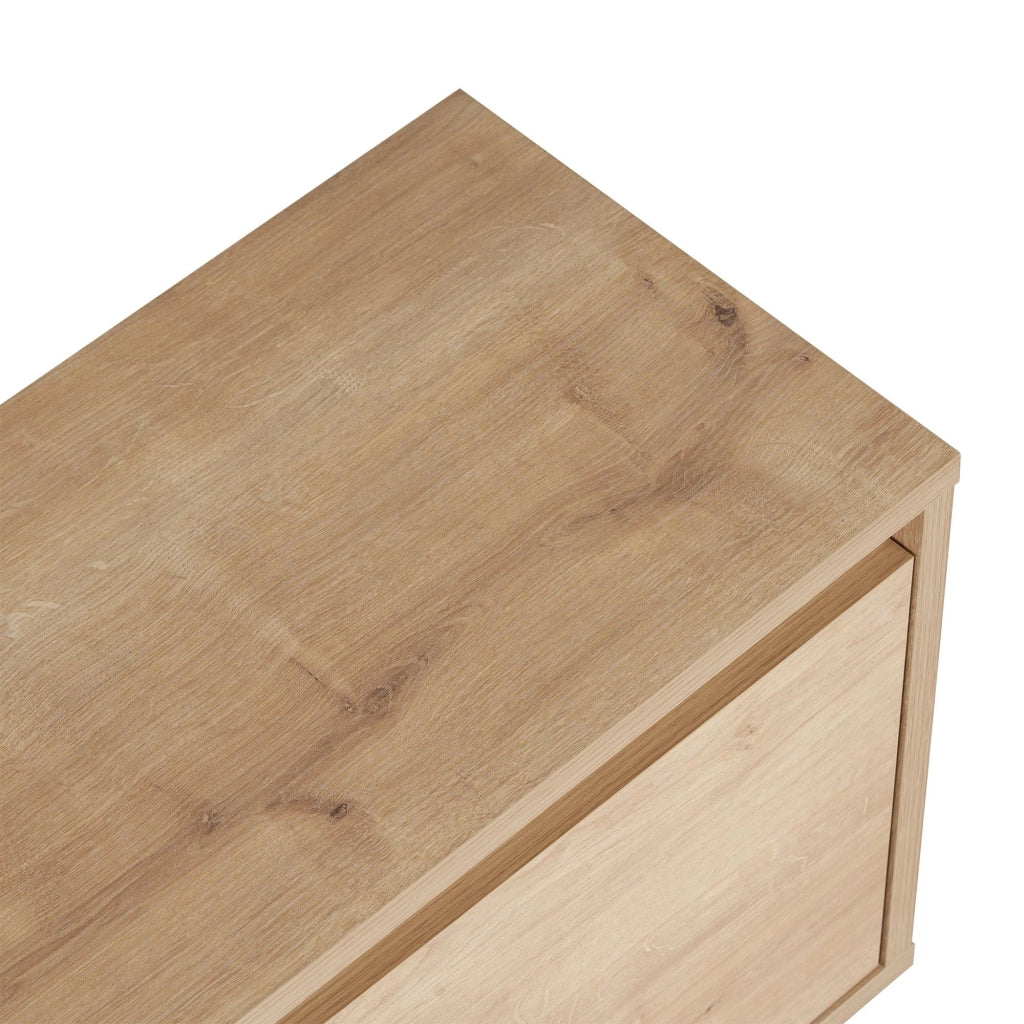 Porta TV in legno "Sentinel" - 160 x 30 x 42 cm - Beige