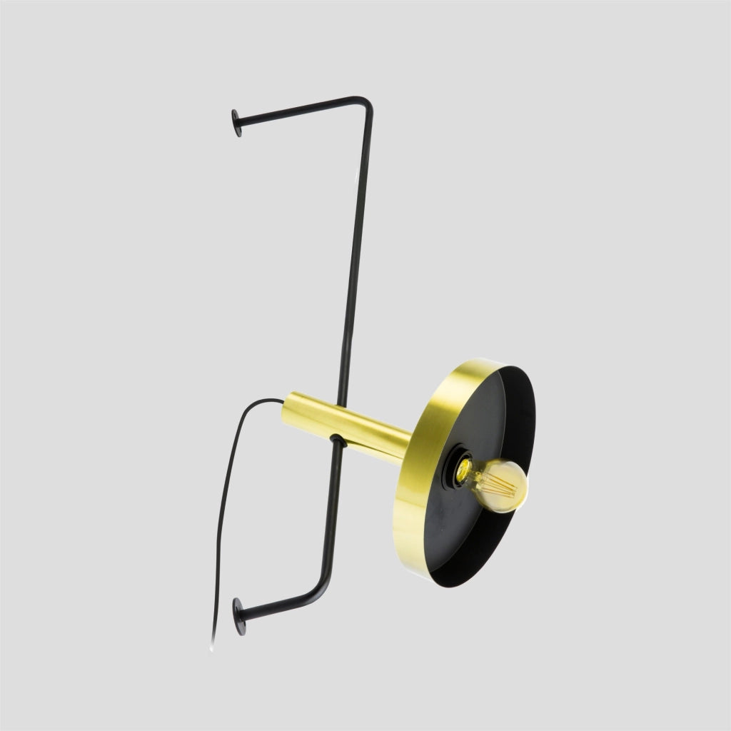WHIZZ, Applique con barra per interni, Faro Barcelona Colore: Oro