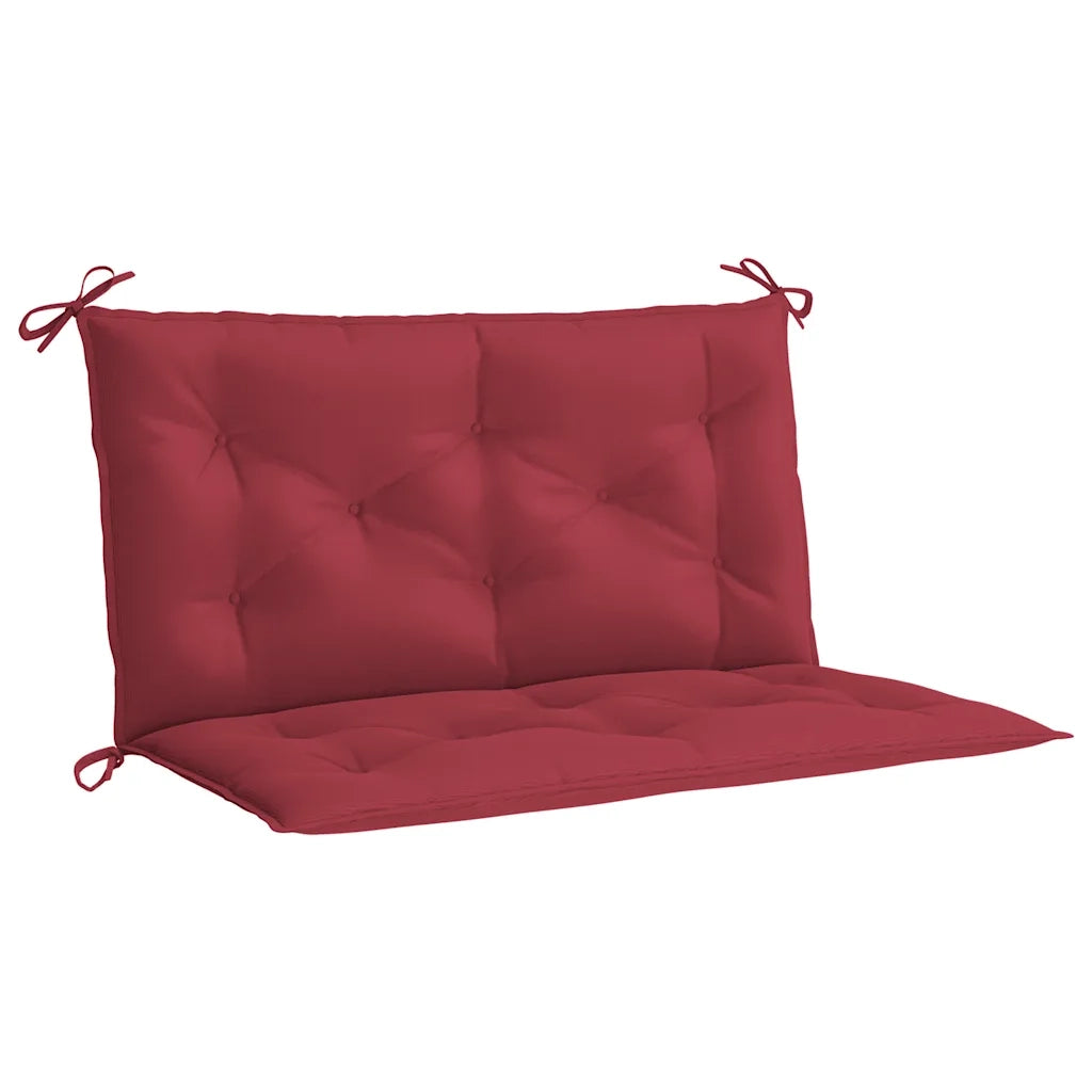 Cuscino per Panca Rosso Vino 100x(50+50)x7cm in Tessuto Oxford 315001