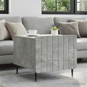 Tavolino da salotto con cassetto Grigio Cemento 49 x 50 x 42 cm 894508