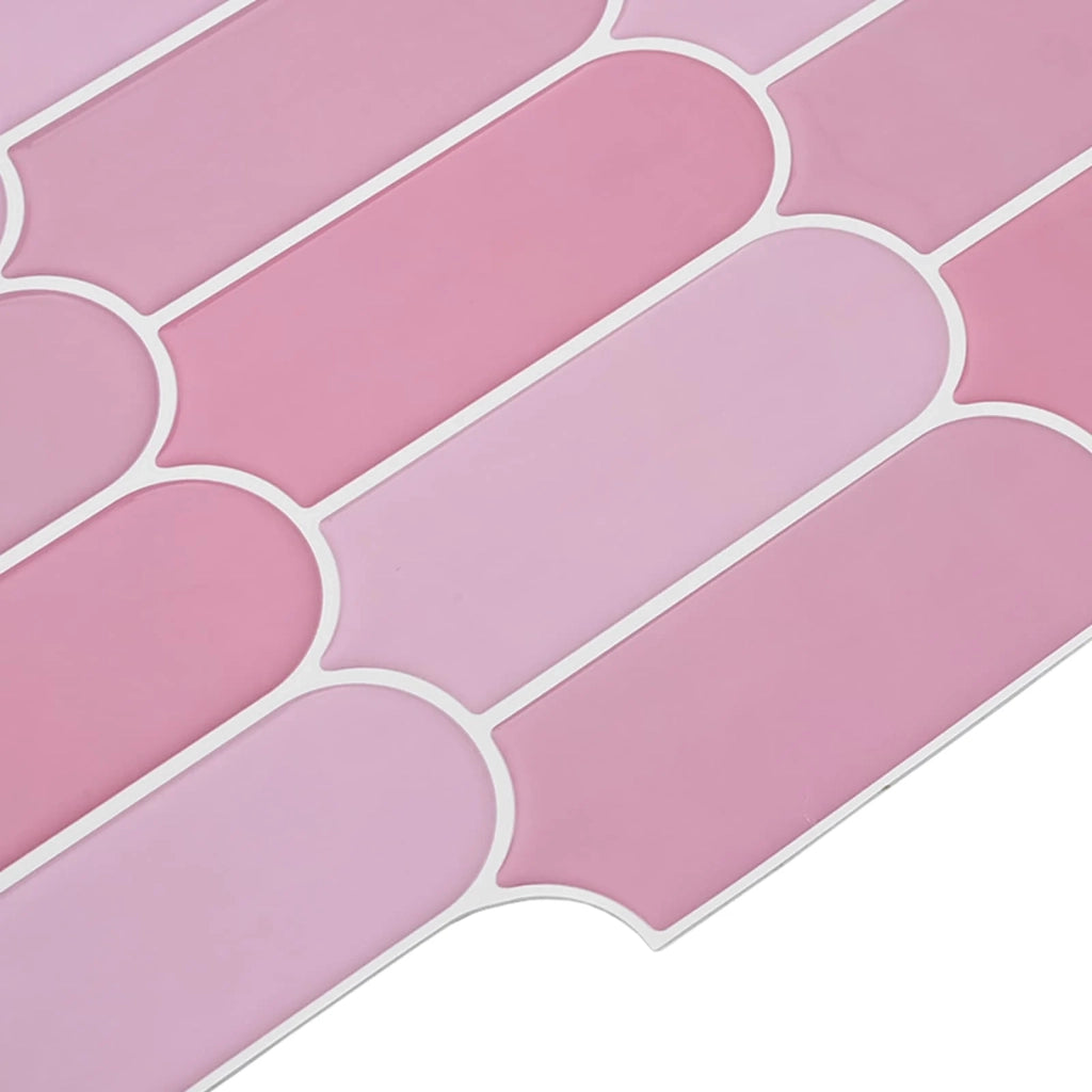 Piastrella Piuma 50 pcs Rosa 30 x 30 cm Poliuretano e PET 42046212