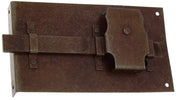 BL SERRATURA ANTICHIZZATA REDOSSO  90 MM 39012- 6,0 blister