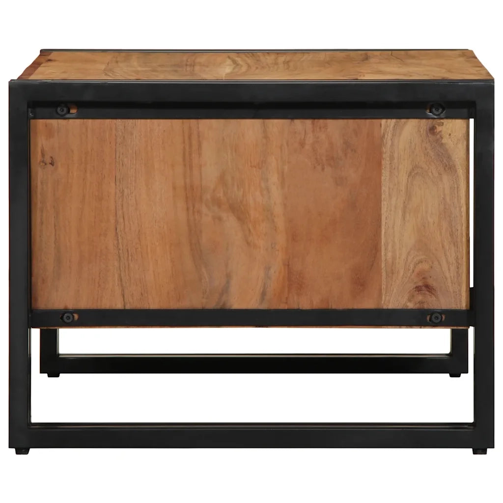 Tavolino da Salotto 70x50x38 cm Legno Massello di Acacia 4102710
