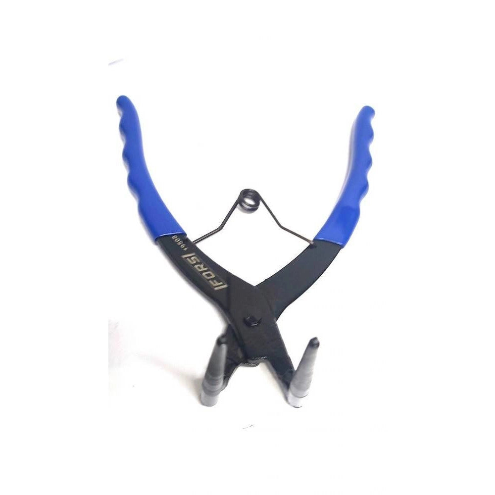 Trade Shop - Pinze Per Anelli Di Sicurezza A Punte Piegate Pinza Seeger 90° Gradi 19508 -