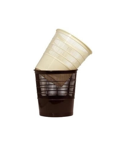 Cestino gettacarte forato piccolo da ufficio negozio ecoplast 2 Colori