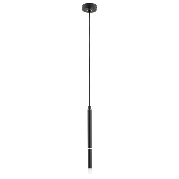Lampada a sospensione moderna nera DESTO tubo G9 10W Alfa