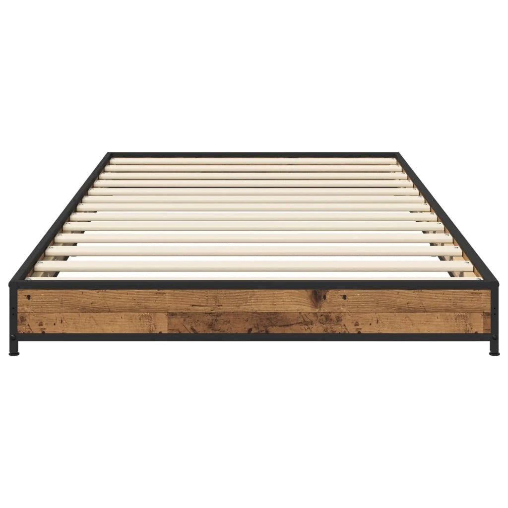 Struttura del letto Legno antico 80 x 200 cm