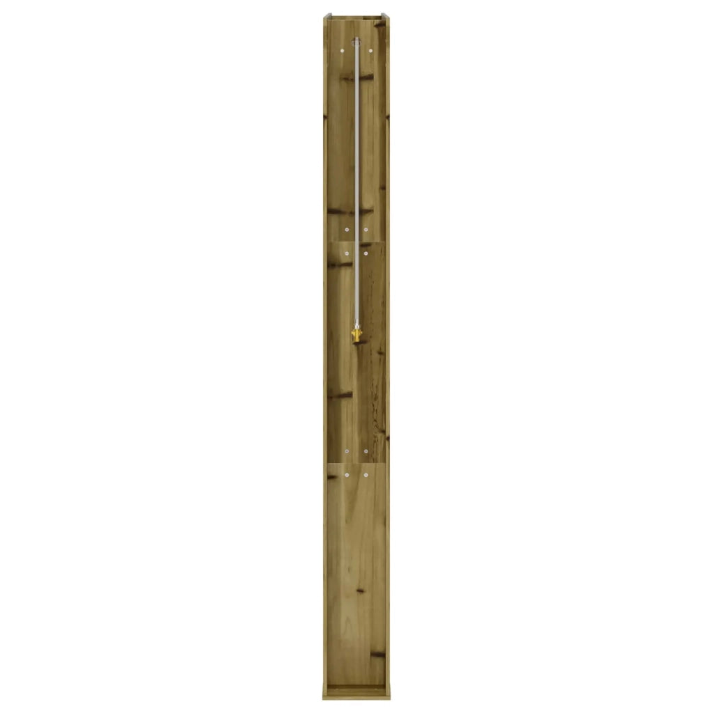 Doccia da esterno Naturale 137 x 23 x 226 cm 886343