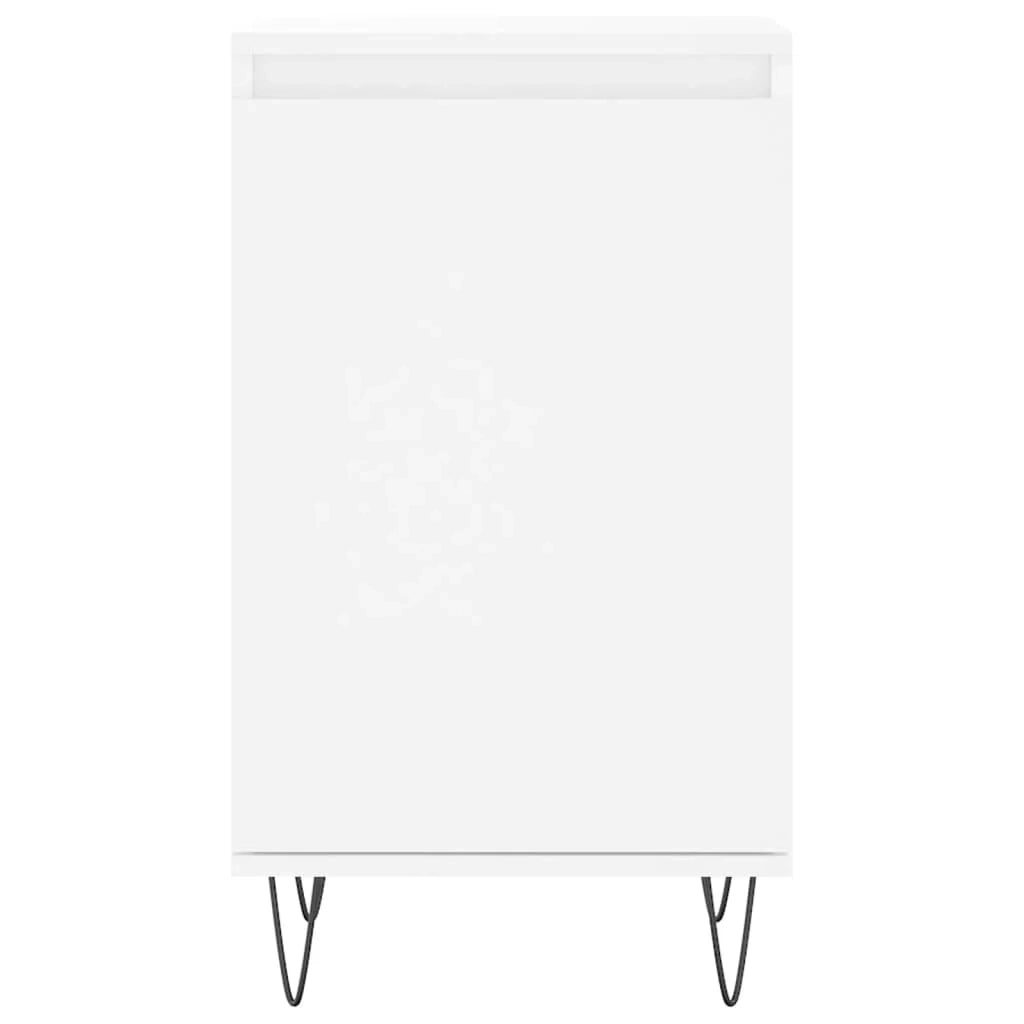 Buffet credenza cassettiera armadio mobile contenitore organizer per cucina soggiorno salotto 40 x 35 x 70 cm legno ingegnerizzato bianco 02_0030300