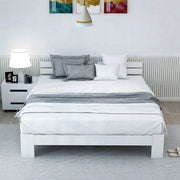 Letto matrimoniale - Xylo - 140 x 200 cm - Bianco