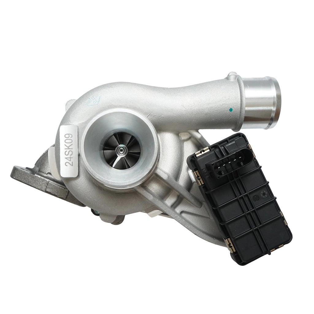 Turbocompressore per Peugeot Boxer 2.2, Citroën Jumper 2.2, Fiat Ducato 2.2 con motore Duratorq 2.2 Euro 5 e codici OEM CU3Q6K682AB, CU3Q6K682BA.