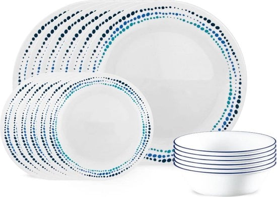 Servizio. 18-colore Ocean Blues