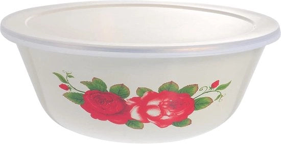 Tazza ceramica ronde con coperchio per portare in tavola - 20cm