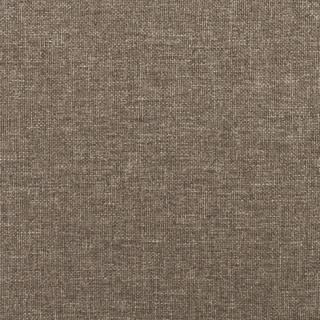 Testiera per letto Tortora 180x5x118/128 cm Tessuto