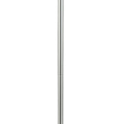 Piantana Contemporaneo Marmi Acciaio Cromo Vetro Trasparente Led 16,49W 4000K