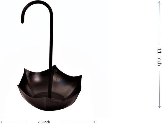 Dienblad in Acciaio per Snack - Lavello per Patatine, Fries, Insalate - Accessori 'Giornata di Pioggia' (11211)