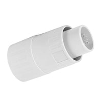 Raccordo dritto faeg ip65 per tubo guaina elettrica in tecnopolimero *** diametro 16 millimetri, confezione 1