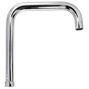 CANNA DI RICAMBIO ALTA PER  MISCELATORE RUBINETTO CUCINA LAVELLO SQUADRATO 24cm