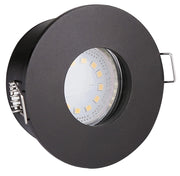 Faretto da incasso Candellux SH-12 MR16 nero IP65 12V