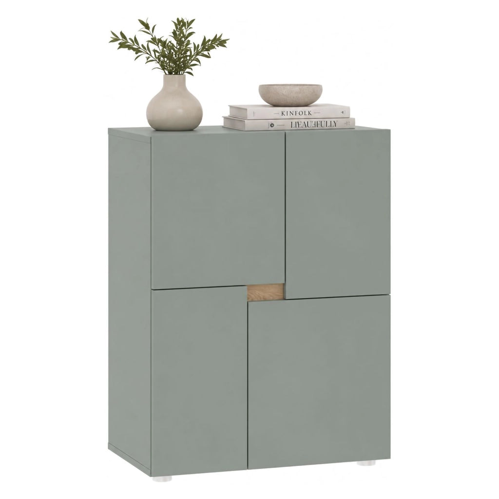 Madia Lerinito, Credenza un Ripiano, 60x42x84h cm Verde