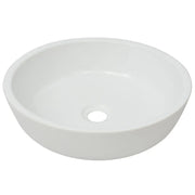 Lavandino Tondo in Ceramica Bianca 42x12 cm CFW5440137