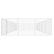 Canile da Esterno in Acciaio Zincato 950x570x185 cm 145036