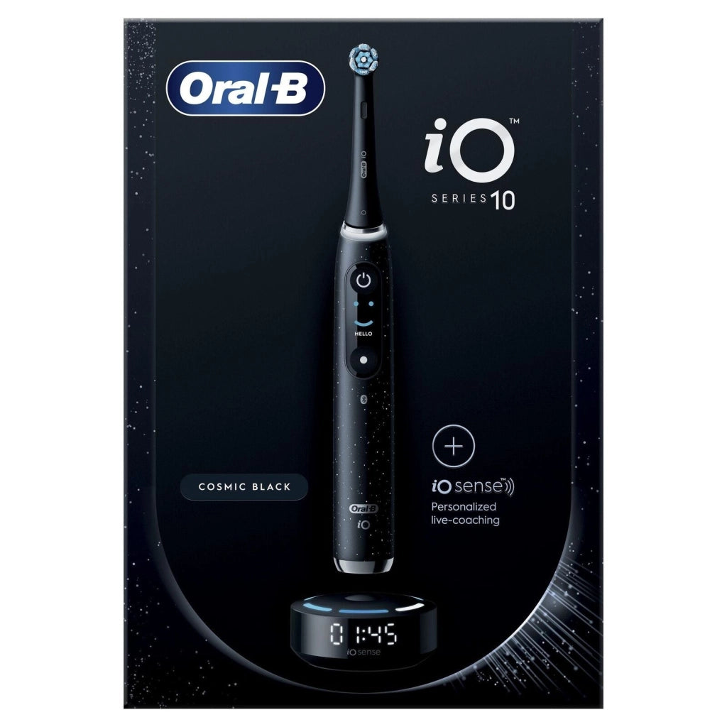 Oral-B IO SERIES 10 Spazzolino elettrico a vibrazione 7 modalita' autonomia 2 settimane colore Nero