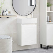 Mobile bagno con rubinetto Bianco 45,5 x 22,5 x 84 cm 889471