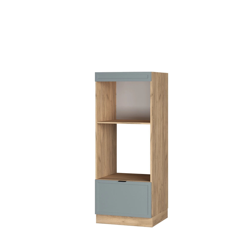 Vicco Set mobili bagno Blu-grigio chiaro 60 cm aperto