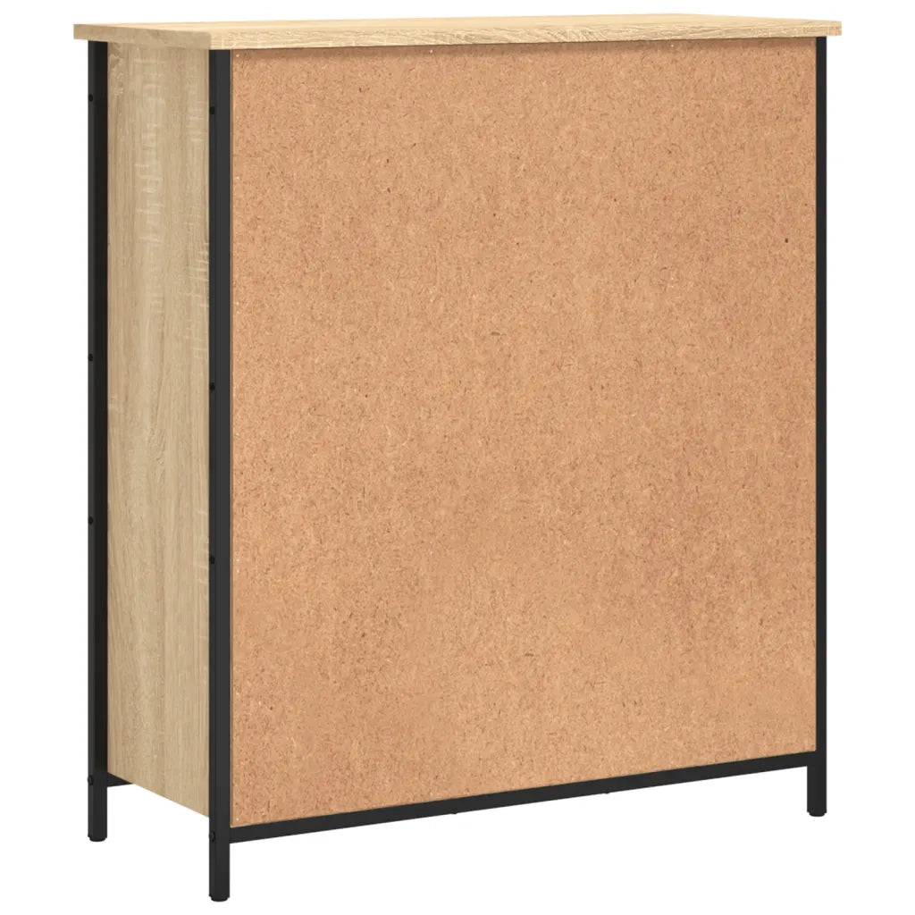 Credenza Rovere Sonoma 70x30x80 cm in Legno Multistrato