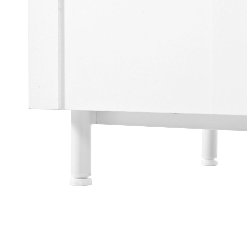 MOBILE TV 180x40x48 cm Bianco con 4 ante e 2 cassetti
