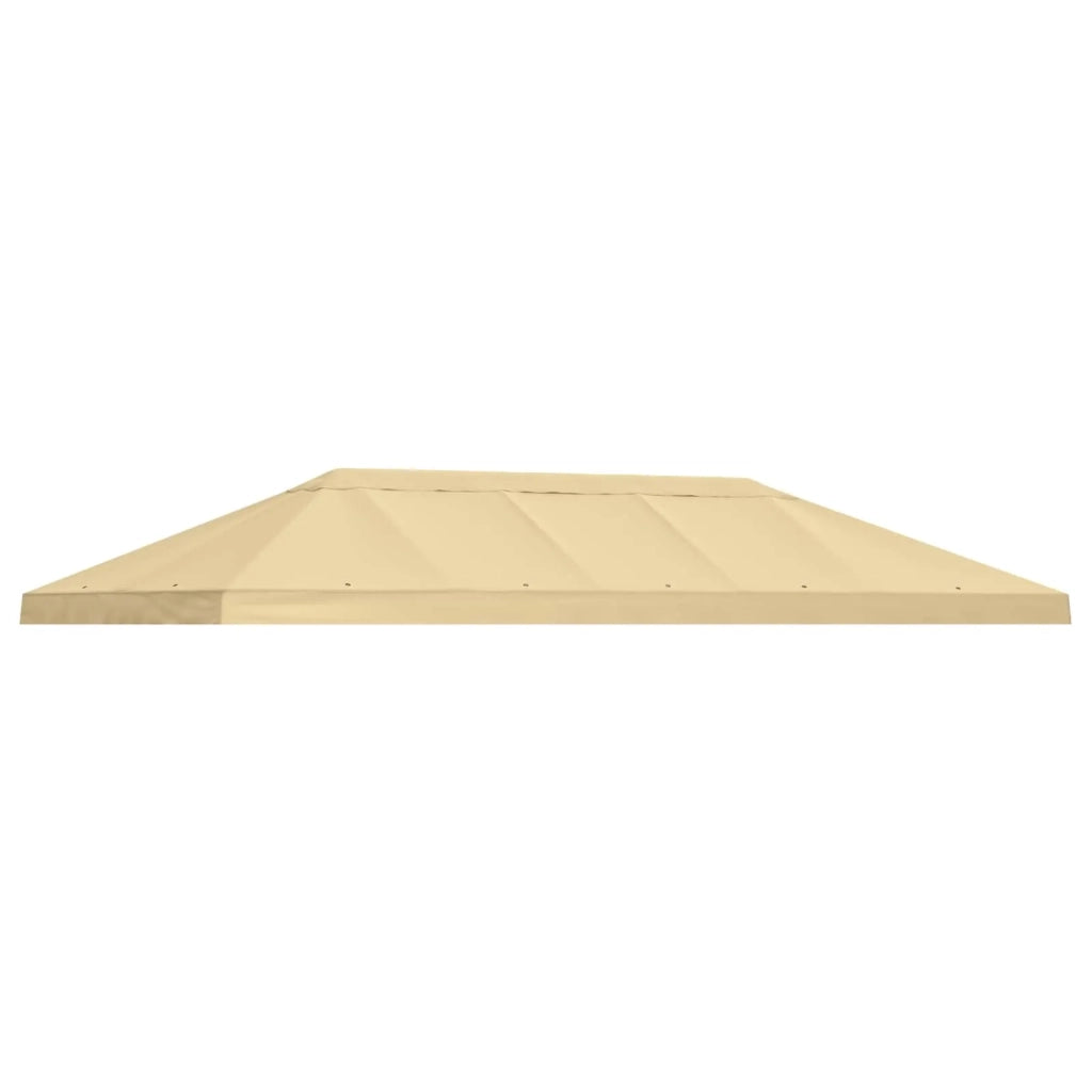 Copertura Tenda Gazebo 6 x 3 m Crema Poliestere 190 900399