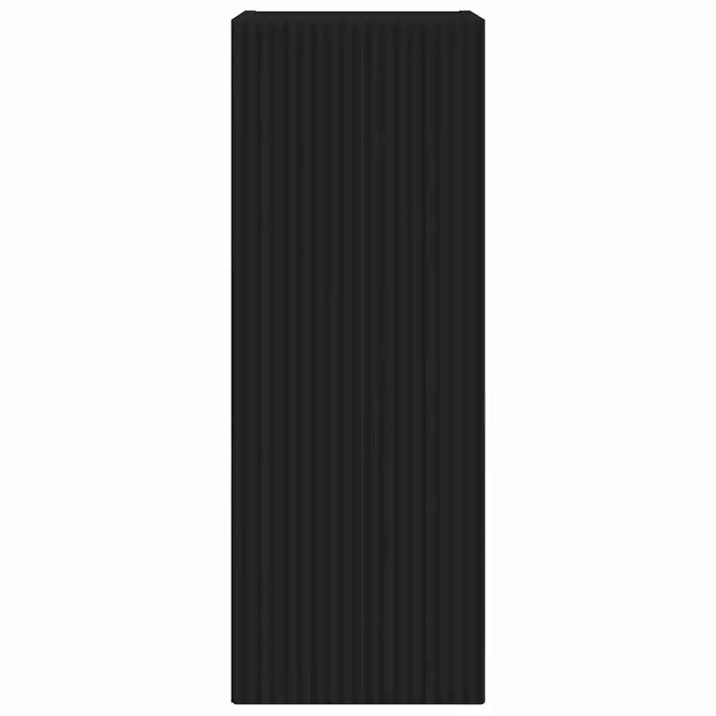 Mobile TV da parete-Mobile TV a Muro-Credenza TV Nero 30 x 31 x 80 cm Legno multistrato