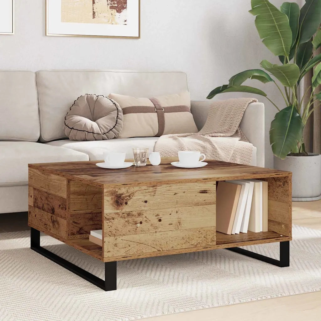 Tavolino da salotto Legno vecchio 80 x 80 x 36,5 cm 881669