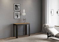 Consolle Allungabile 90-196x40x77 cm in Nobilitato Marrone