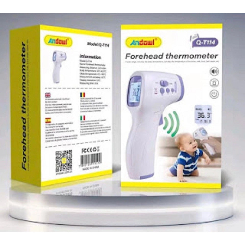 Trade Shop - Termometro Digitale Senza Contatto Per Misurazione Della Fronte Bambini Q-t114 -