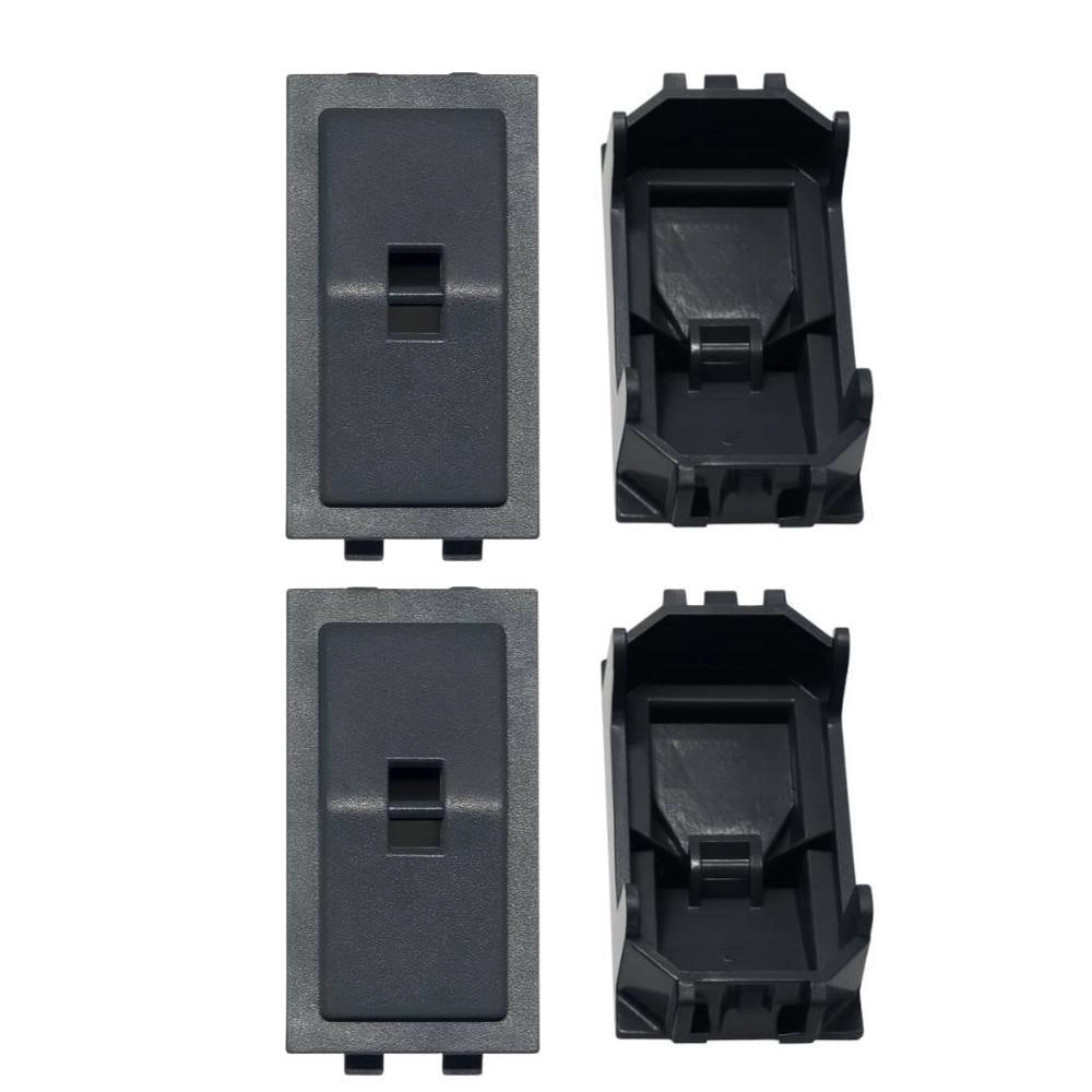 Copritasto bianco illuminabile 3 moduli per serie livinglight