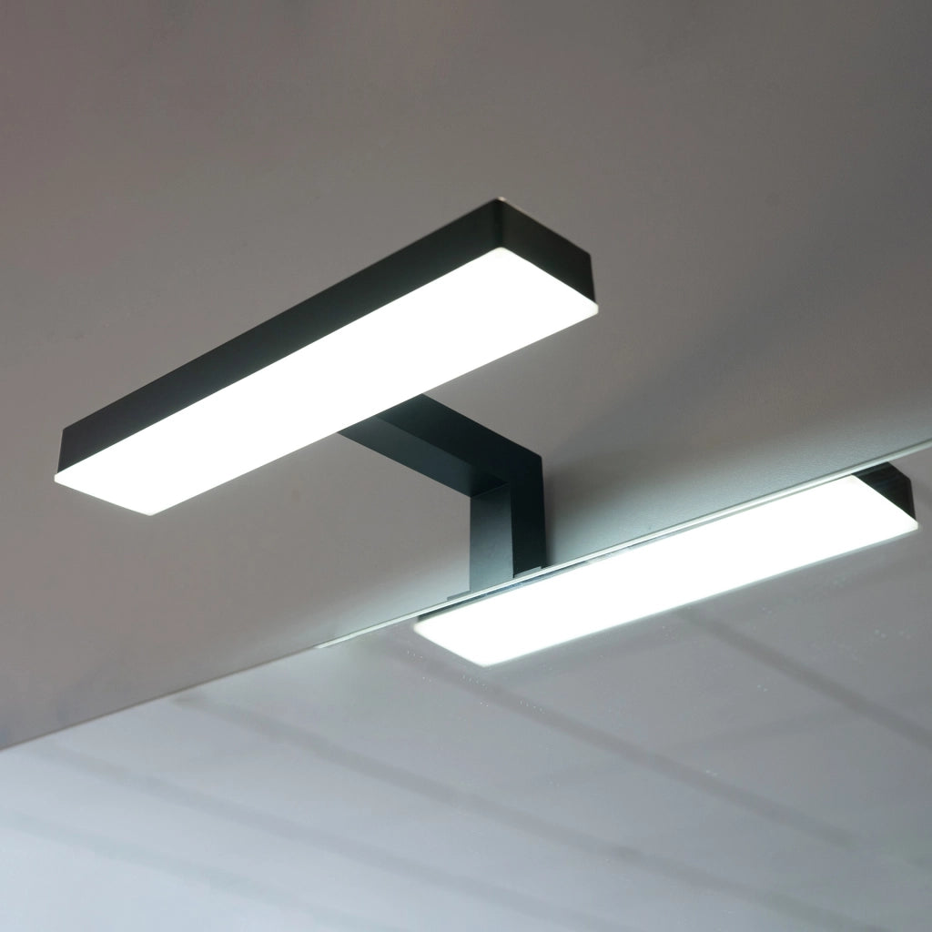 Lampada LED mod. Saturn - nero opaco