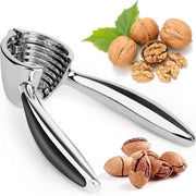Walnut Kraker con Maniglia Antiscivolo in Design Ergonomico con Pino di Pecan con Piacevolezza - Strumento per Aprire le Noci, Opener per Noci di Pecan