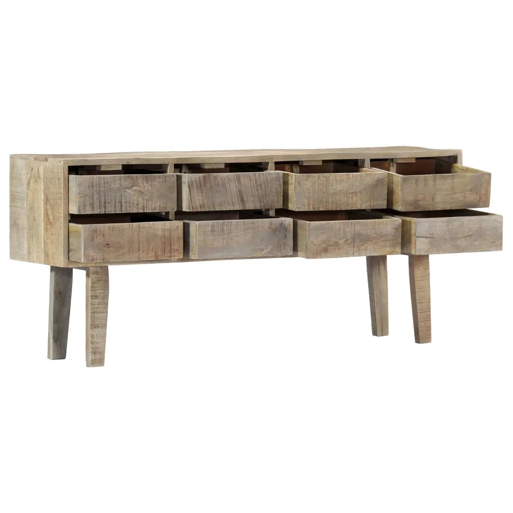 Credenza 140x30x60 cm in Legno Massello di Mango cod mxl 59559