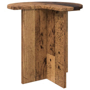 Tavolo laterale | Tavolino Legno antico ? 39 x 38 cm Legno ingegnerizzato